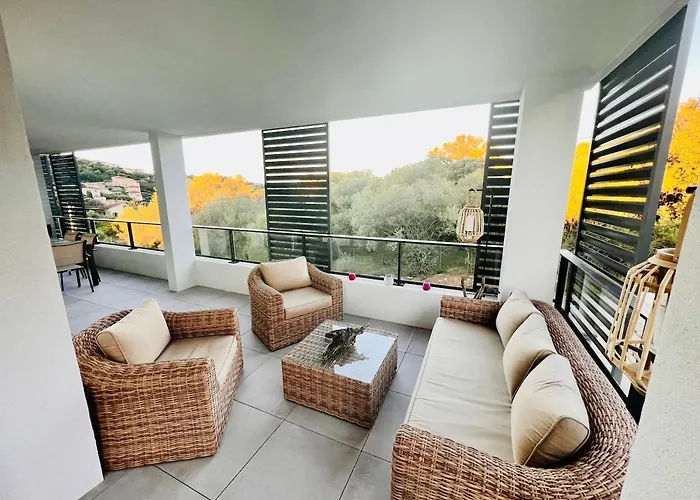 Alivu Immurtale - T3 Design Standing&confort, Terrasse Xxl Appartamento Propriano (Corsica)